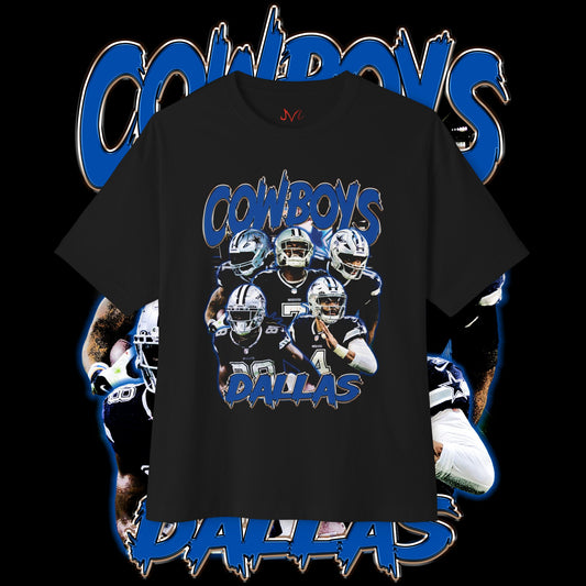 Dallas "We Dem Boyz" Cowboys Inspired Retro Tee