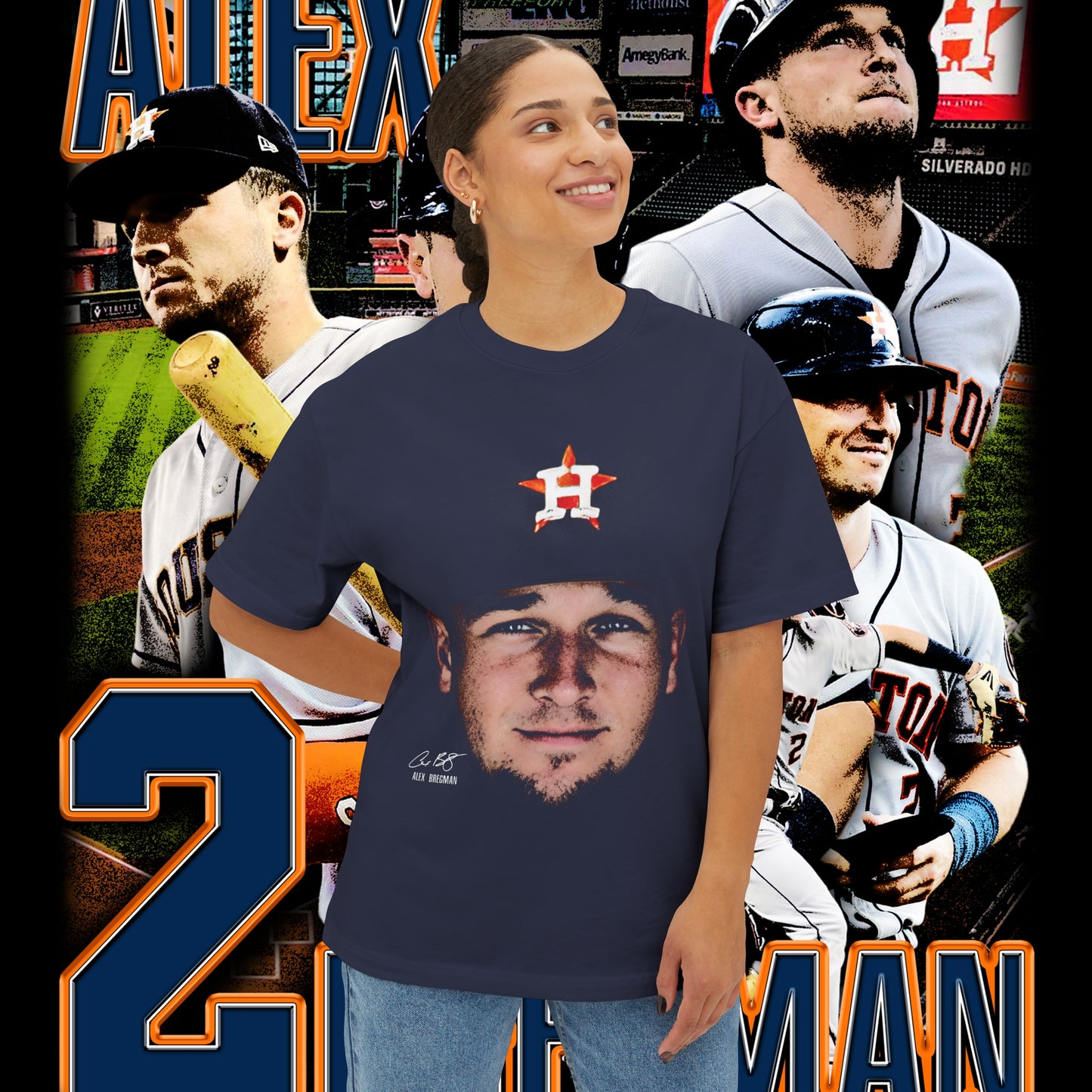 Alex Bregman Retro Inspired Tee