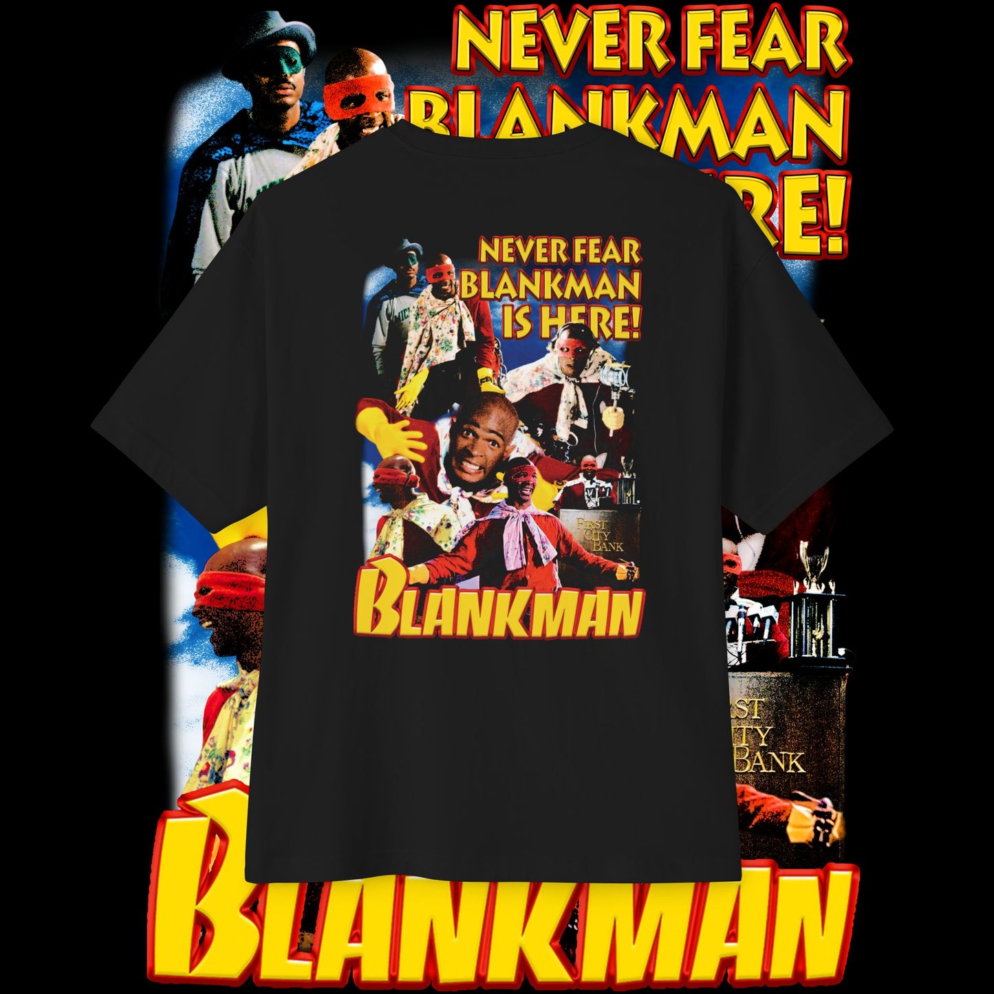 Blankman The Movie Inspired Retro Tee