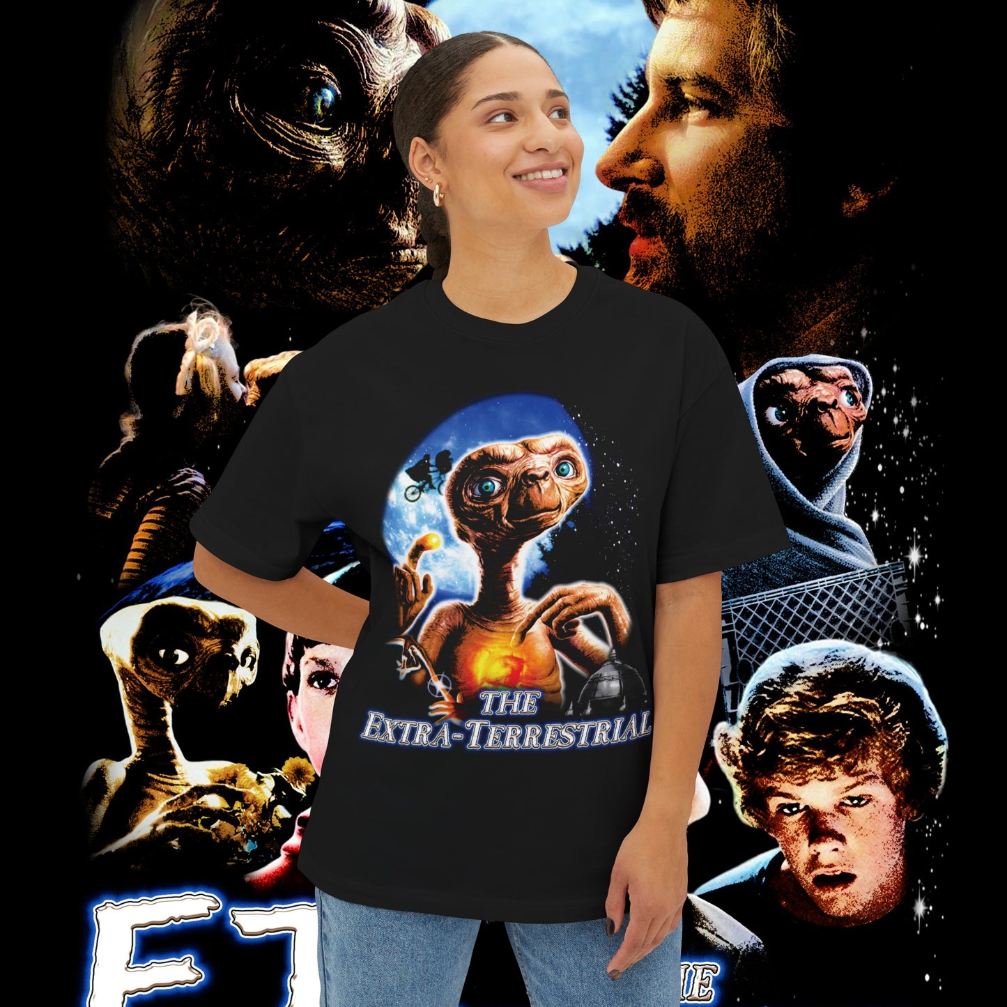 E.T. The Movie Inspired Retro Tee