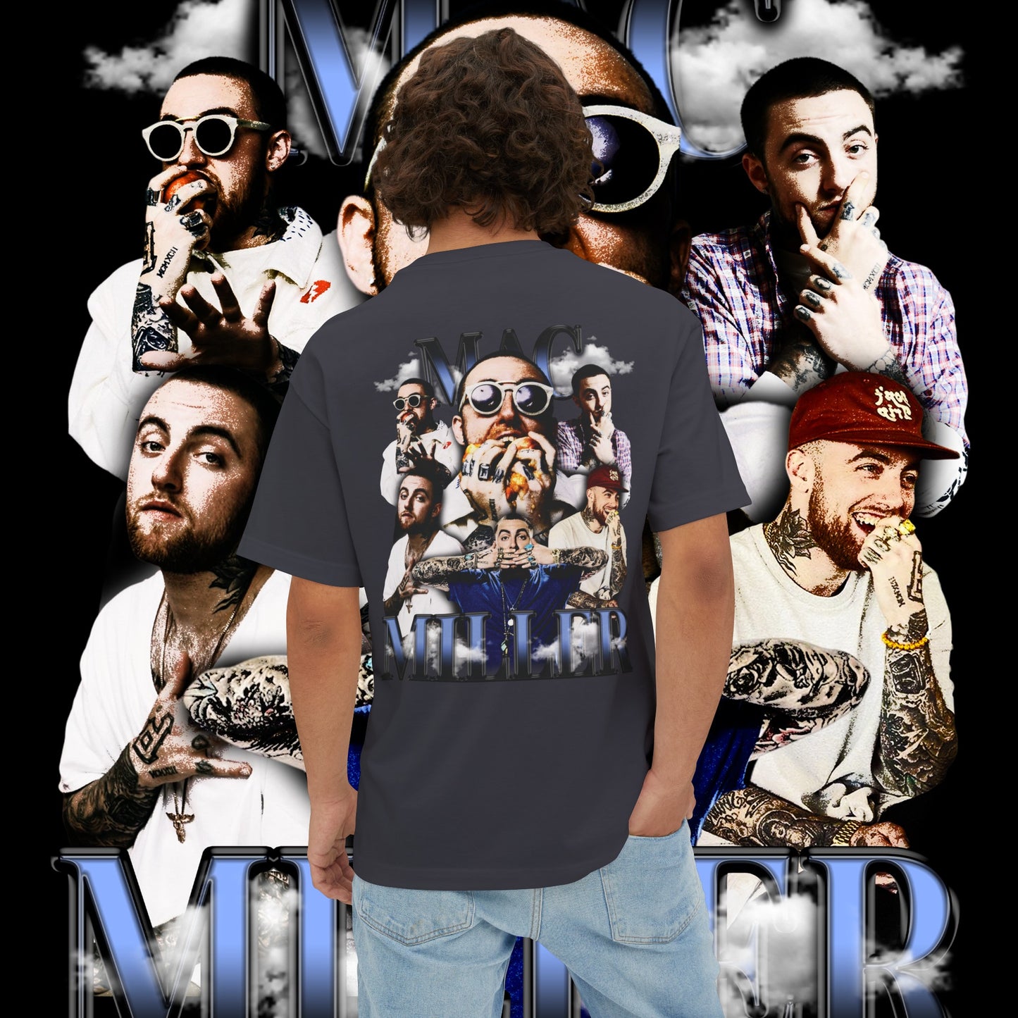 Mac Miller Vintage Inspired Tee