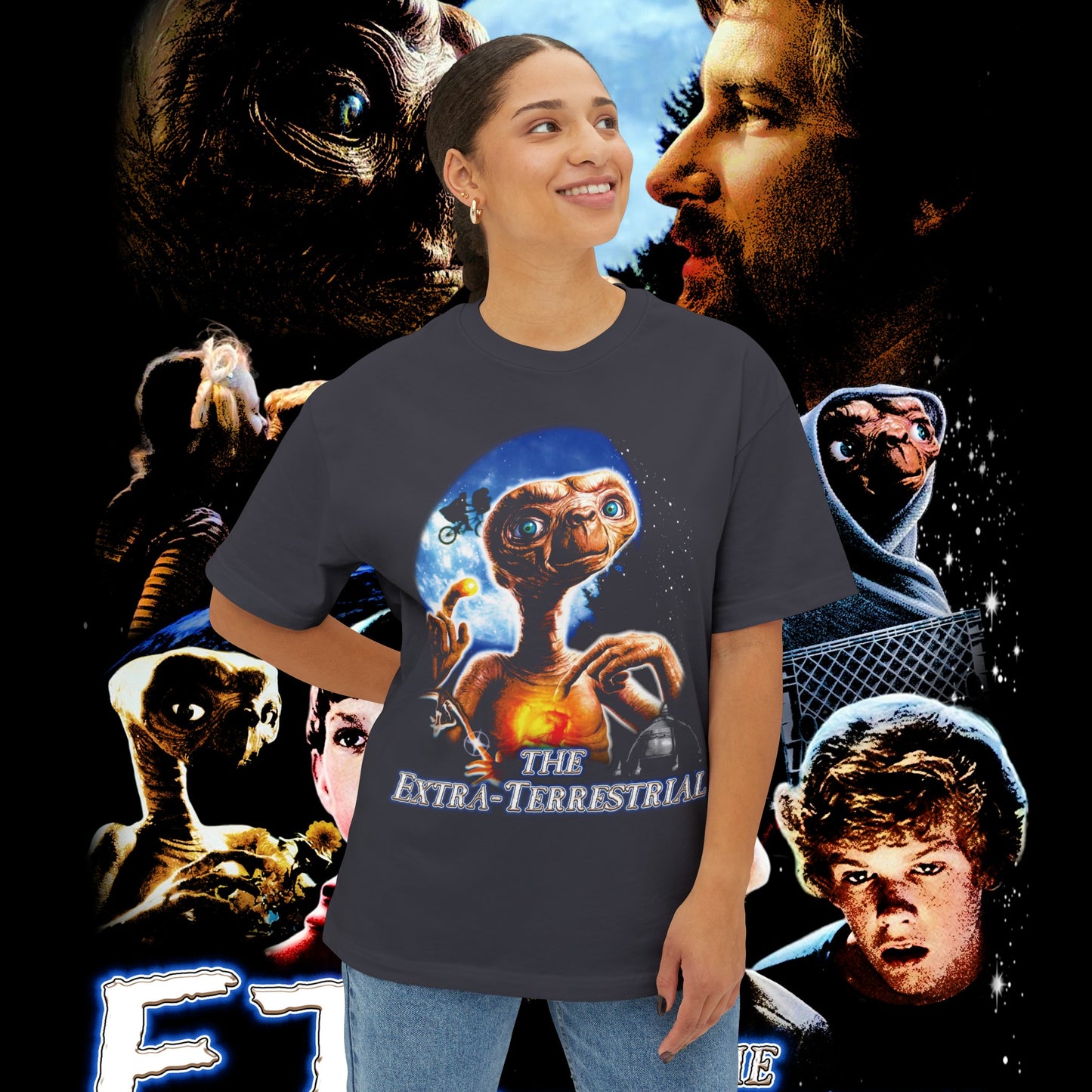 E.T. The Movie Inspired Retro Tee