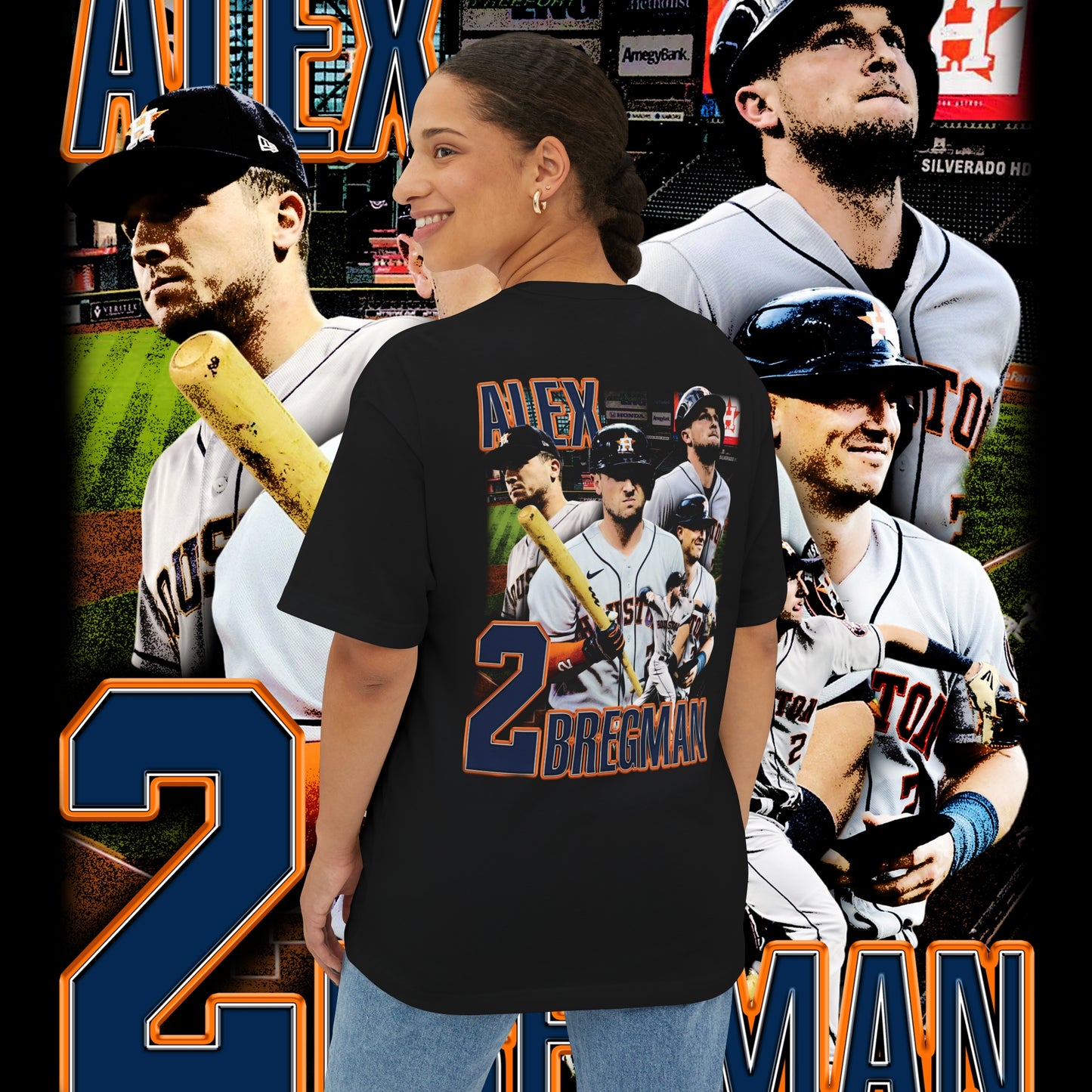 Alex Bregman Retro Inspired Tee