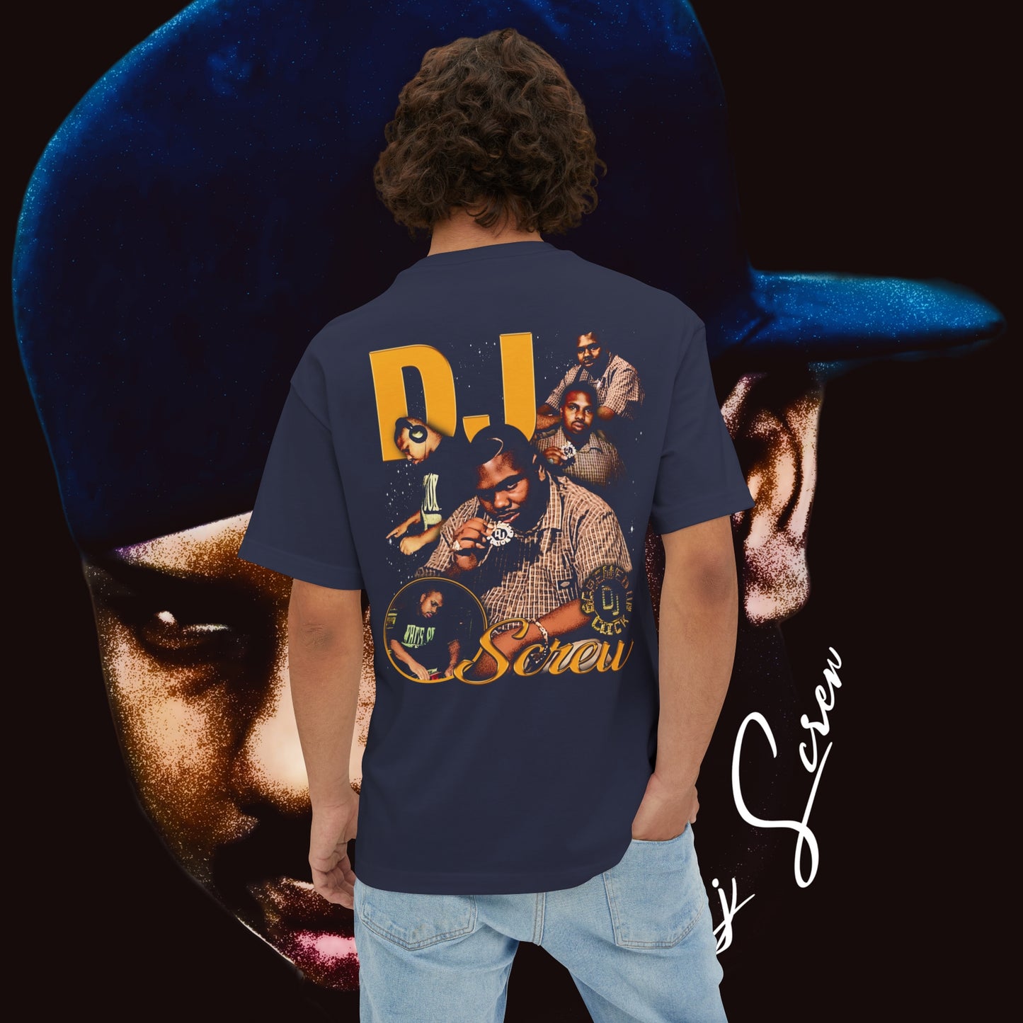 Classic DJ Screw Inspired Vintage Tee