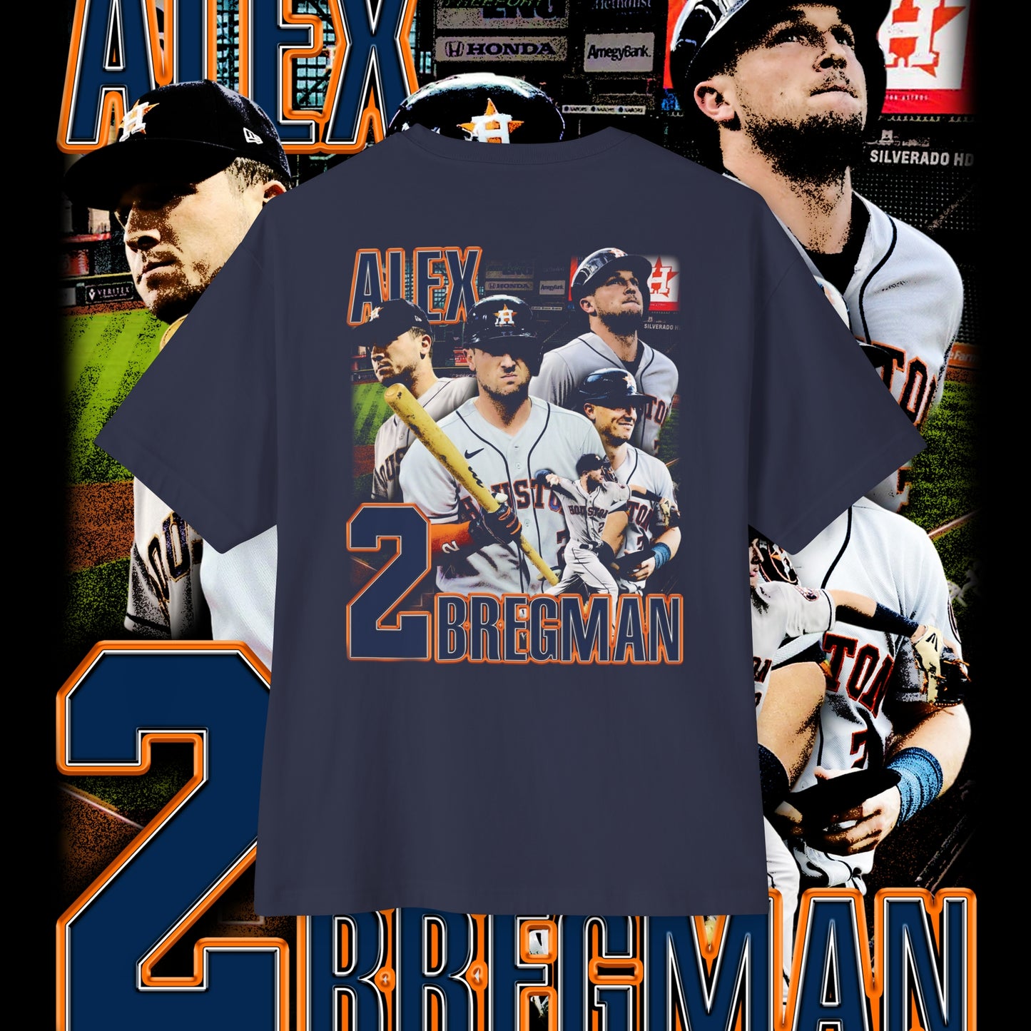 Alex Bregman Retro Inspired Tee