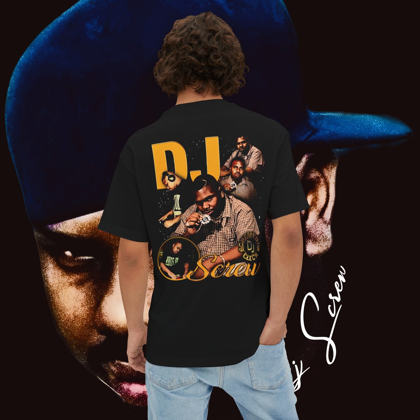 Classic DJ Screw Inspired Vintage Tee