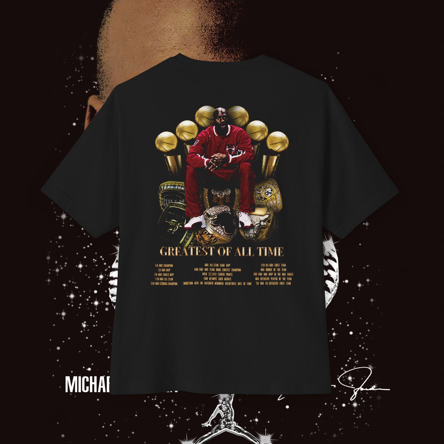 Michael Jordan "The Goat" Tee