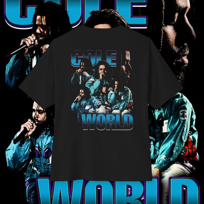 J Cole "Cole World" Inspired Tee